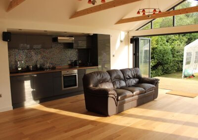 Garden Studio and Gym interior design