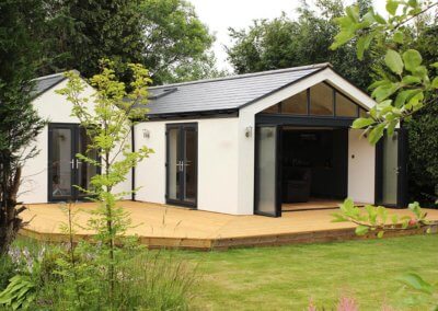 Garden Studio and Gym interior design